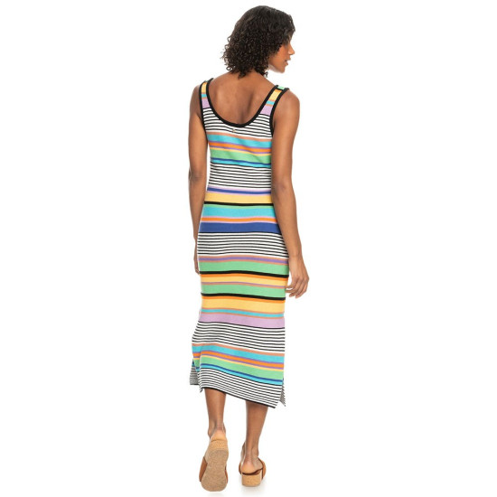 Roxy Γυναικείο φόρεμα Sunshine Bouquet Midi Length Strappy Dress